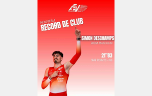 Nouveau record pour Simon Deschamps