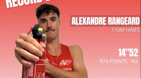 Record du club pour Alexandre Rangeard
